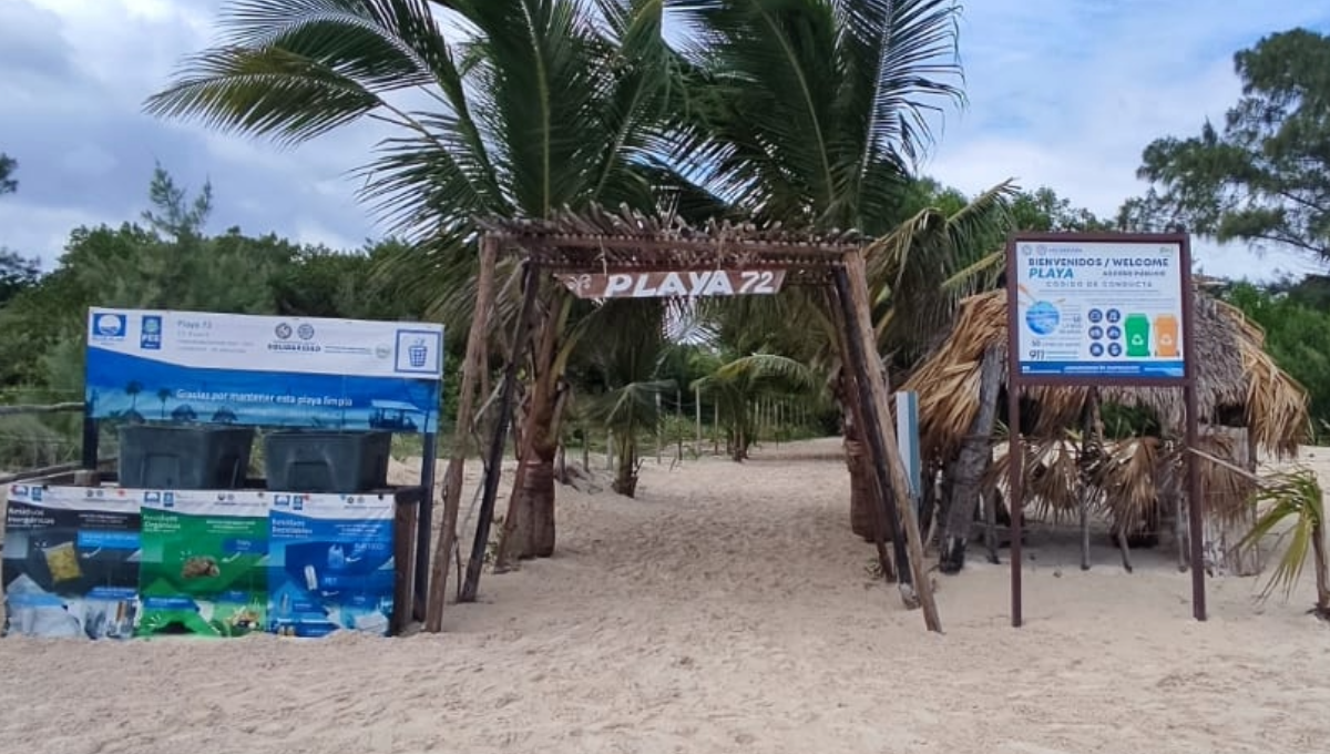 Frente Frío en Quintana Roo ahuyenta a los bañistas de Playa del Carmen