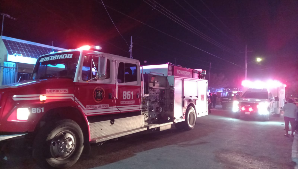 La familia no se encontraba en la casa al momento del incendio
