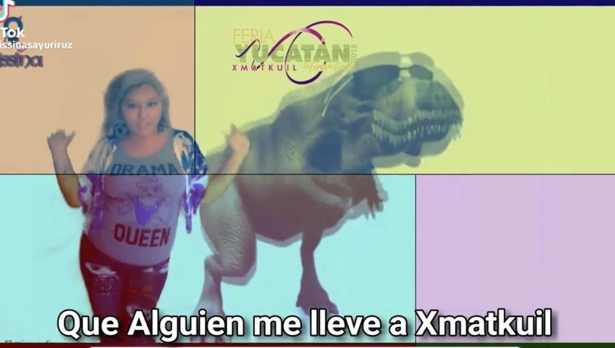 Tiktoker crea canción de la Feria Xmatkuil y se vuelve viral: VIDEO