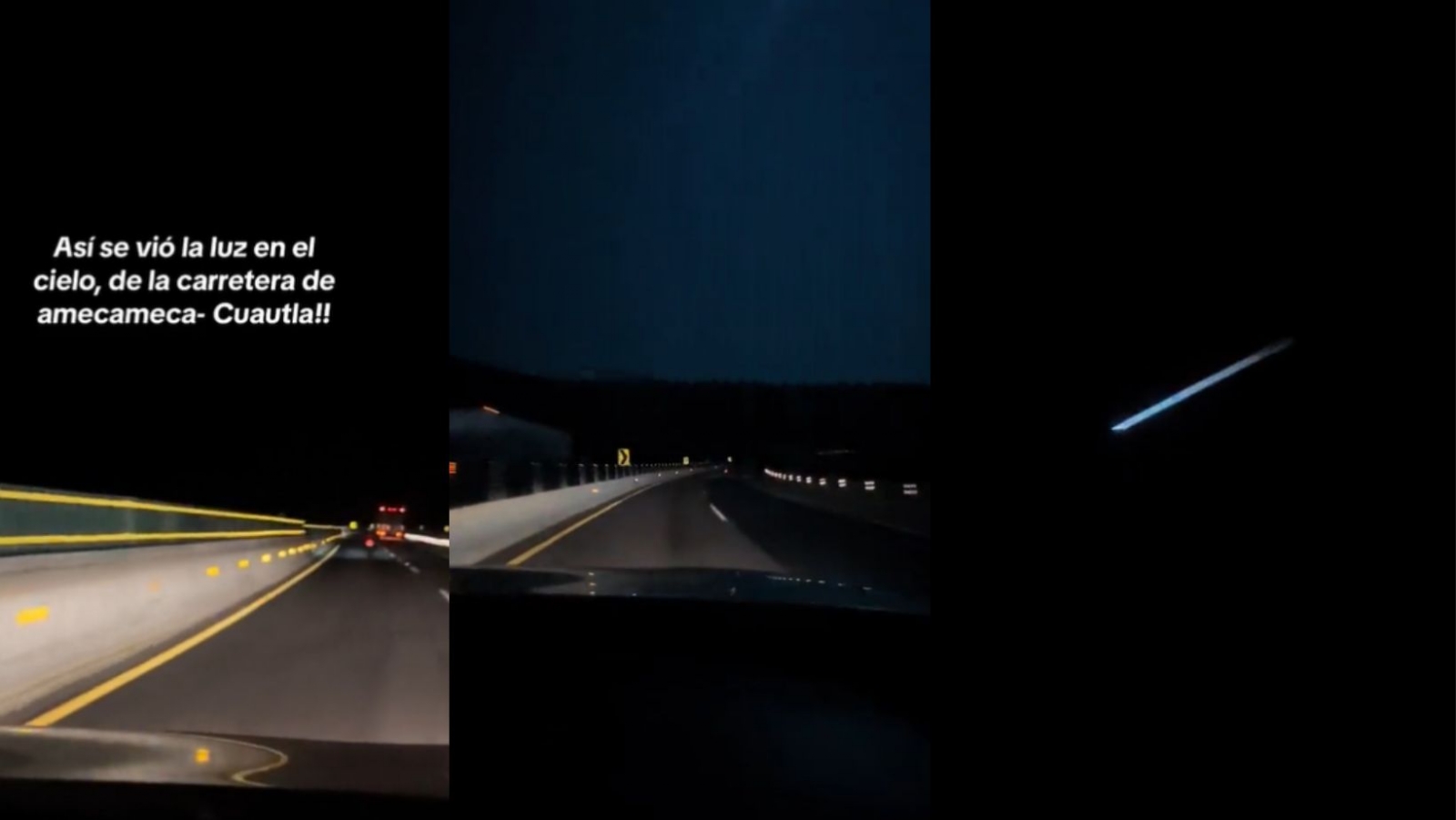 Difunden video de meteorito captado en cielos del Estado de México, Morelos y la CDMX Difunden video de meteorito captado en cielos del Estado de México, Morelos y la CDMX