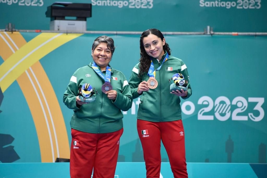 La dupla cosechó Tres medallas de bronce