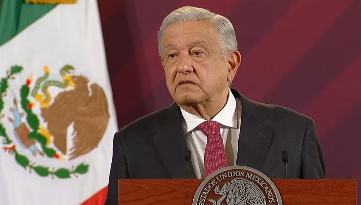 Andrés Manuel López Obrador encabeza este miércoles 22 de noviembre, la conferencia mañanera desde Palacio Nacional.