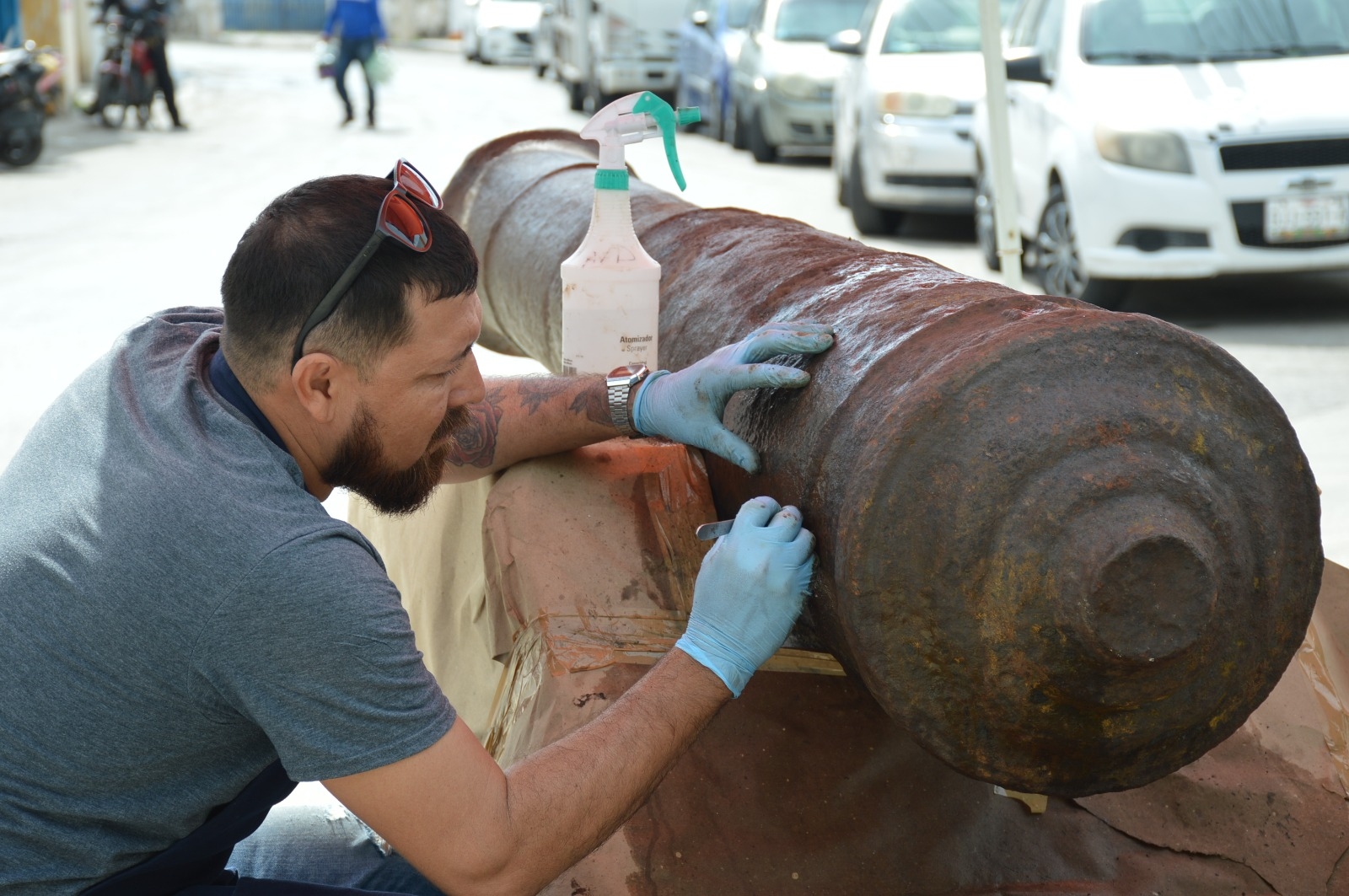 Los cañones serán atendidos por el INAH Campeche