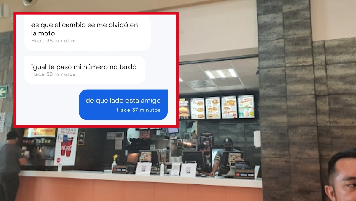 El hombre no regresó con el cambio de 500 pesos