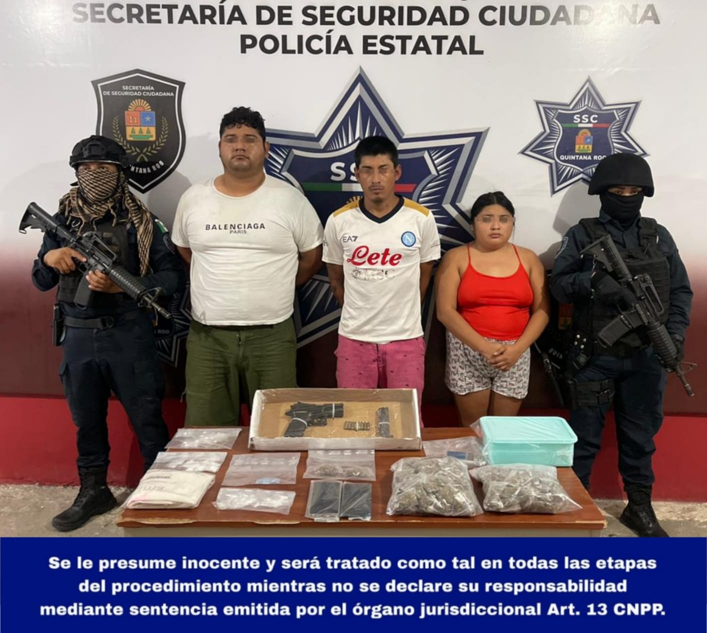 Detienen a narcomenudistas