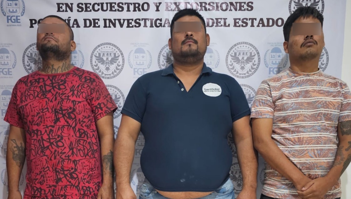 Los tres hombres permanecerán en el Cereso de Cancún