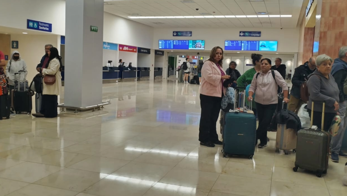 Entre las 10:00 y las 13:30 horas se espera la llegada de cinco vuelos de México, uno de Miami, Florida y otro de Toronto, Canadá que no reportan contratiempos