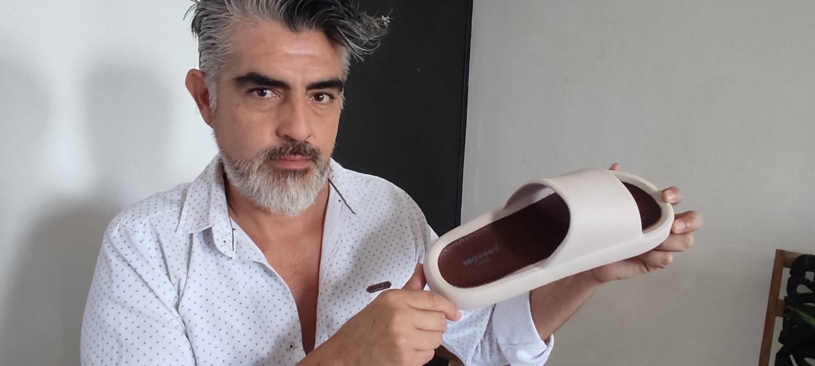 Es 20 porciento sargazo y un 80 porciento EVA