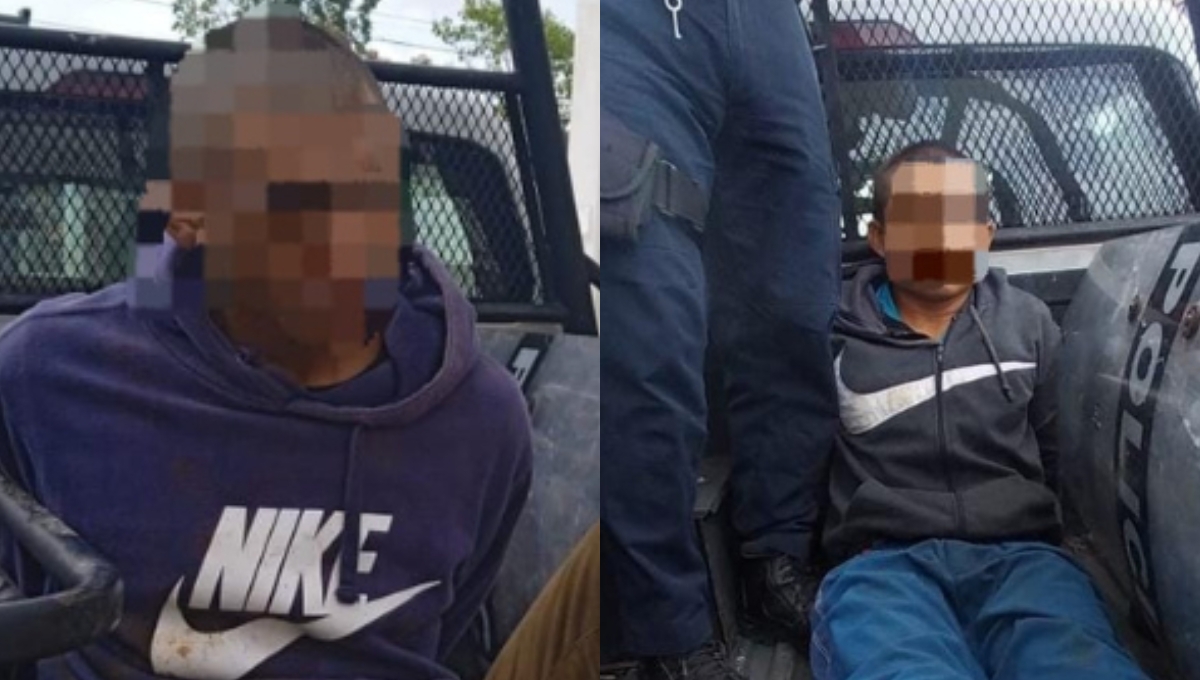 Los hombres fueron detenidos para su procedimiento correspondiente