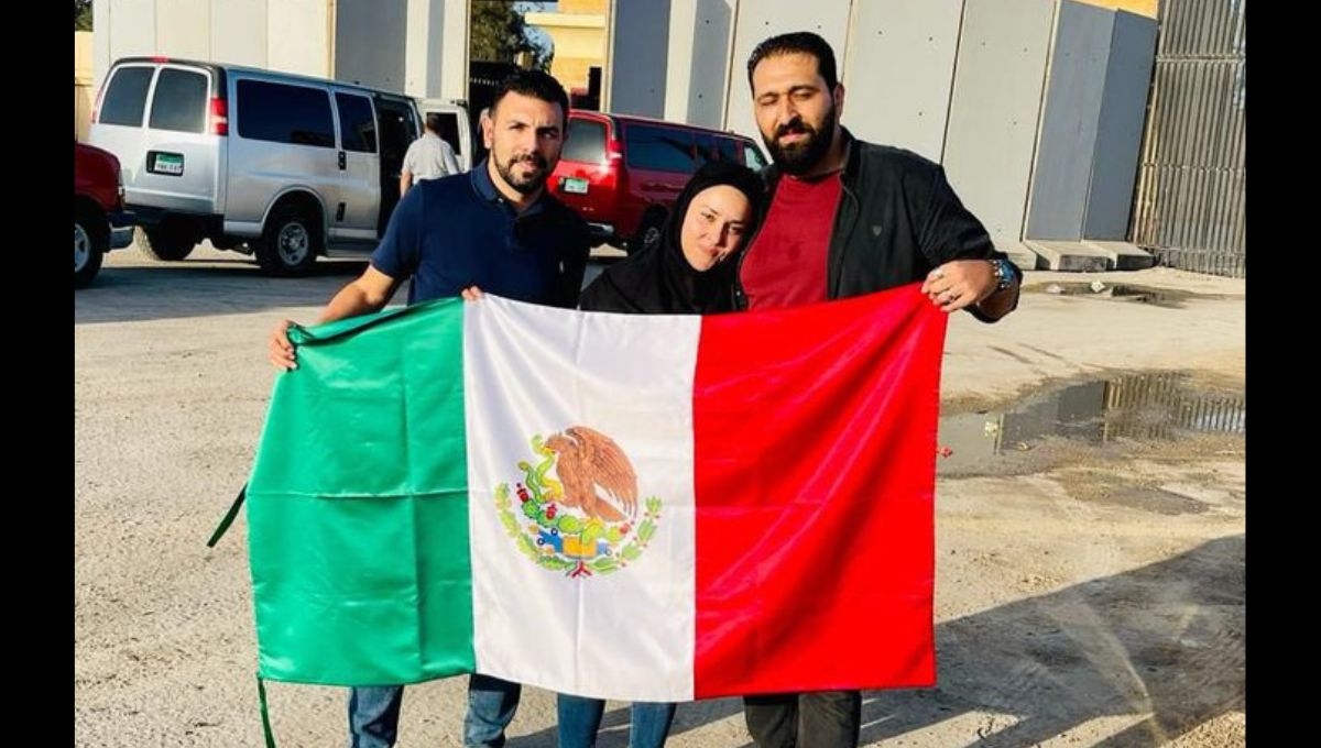 La doctora mexicana Bárbara Lango, logró salir de Gaza junto con su esposo La doctora mexicana Bárbara Lango, logró salir de Gaza junto con su esposo