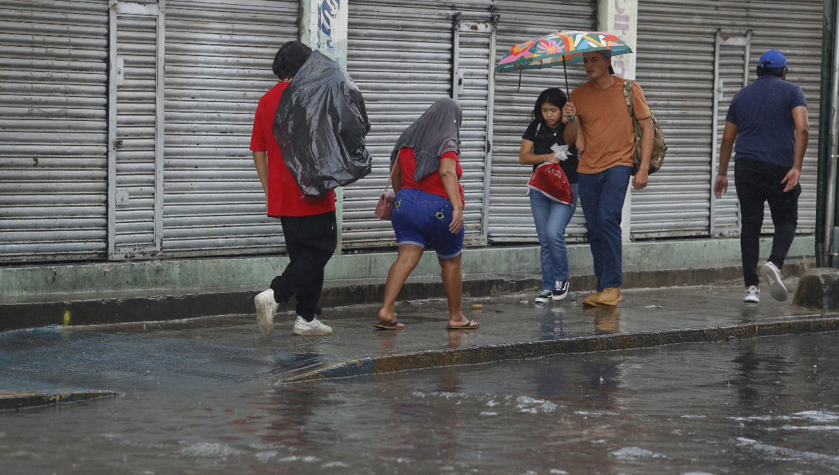 Frente Frío Número 8 ocasionará lluvias fuertes a muy fuertes en la Península de Yucatán