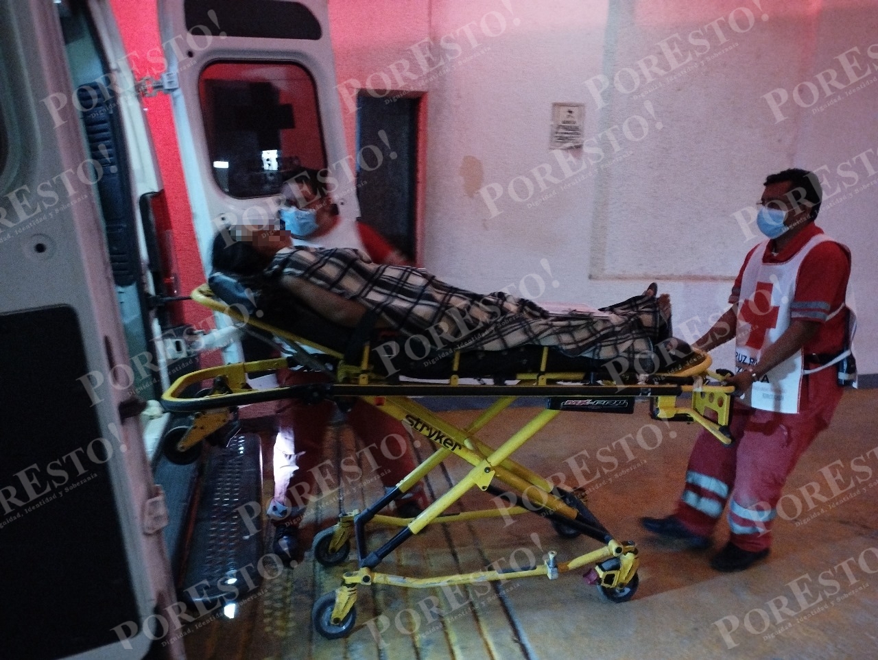 La mujer fue trasladada de emergencia al hospital San Carlos de Tizimín