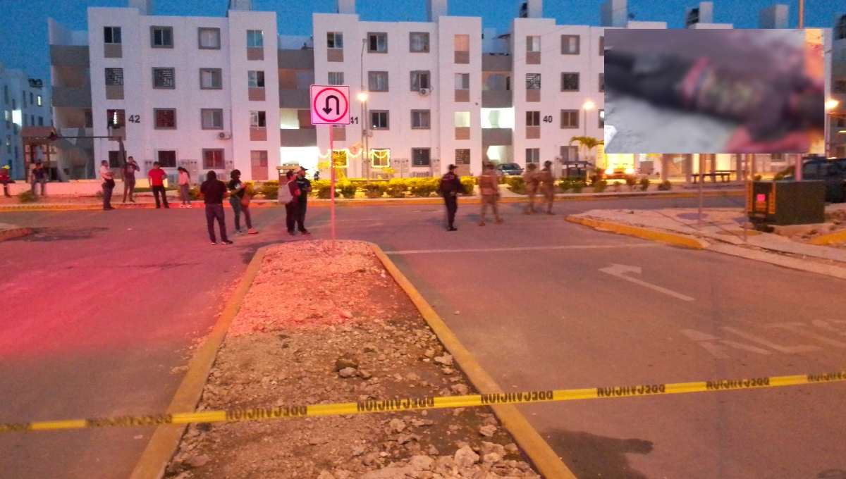 Ministeriales observaron una camioneta en la que se desplazaban tres hombres en Paseos Kusamil; al percatarse que eran seguidos, comenzaron a disparar. Ministeriales observaron una camioneta en la que se desplazaban tres hombres en Paseos Kusamil; al percatarse que eran seguidos, comenzaron a disparar.