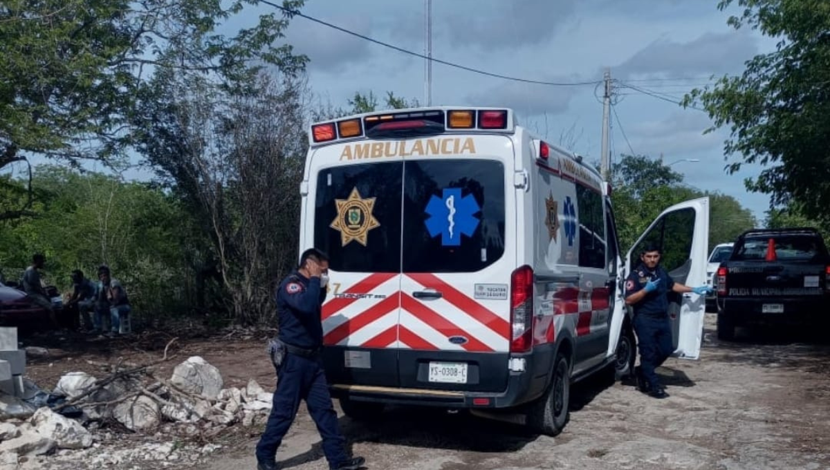 Los dos lesionados fueron trasladados al centro de salud de Progreso
