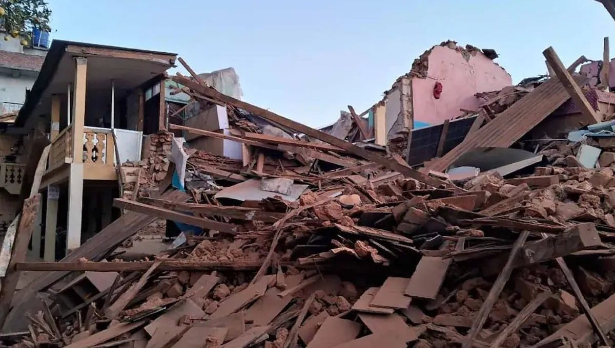 Un sismo de magnitud 5.9 en Jajarkot, Nepal, dejó un saldo preliminar de 157 personas fallecidas