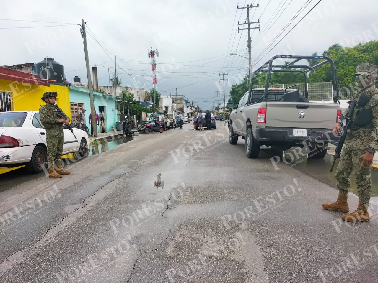 Albordo de una moto dispararon a el 'Wiskas'