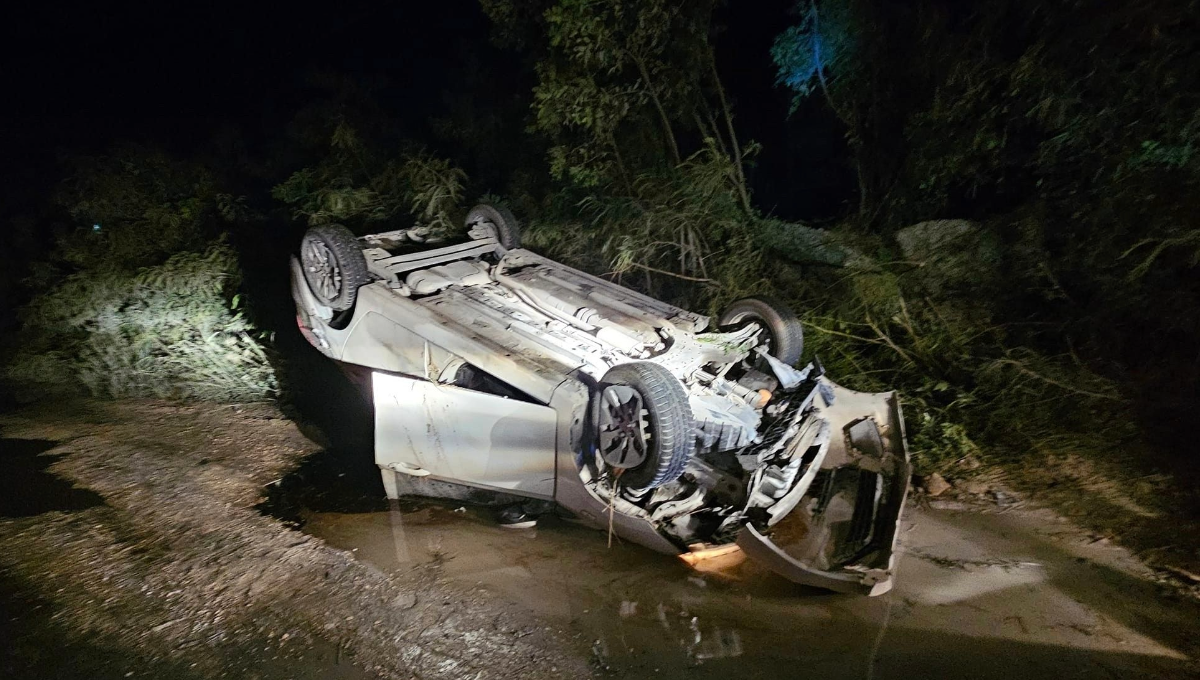 Ocurrió la noche de ayer, a la altura de Crococun