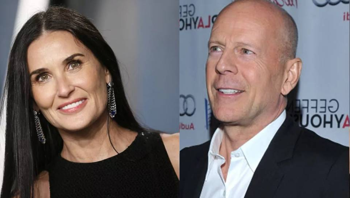 Aseguran que Bruce Willis ya no reconoce a Demi Moore; ella está devastada