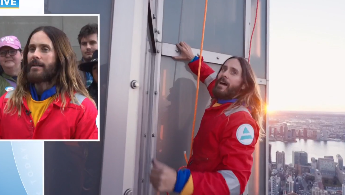 Jared sorprendió a varios con tan hazaña peligrosa. Foto: Especial