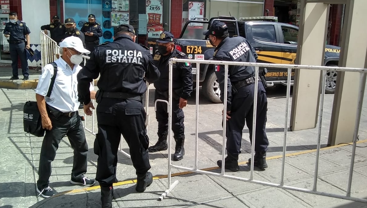 El cierre de calles serán solamente por la mañana en el Centro de Mérida