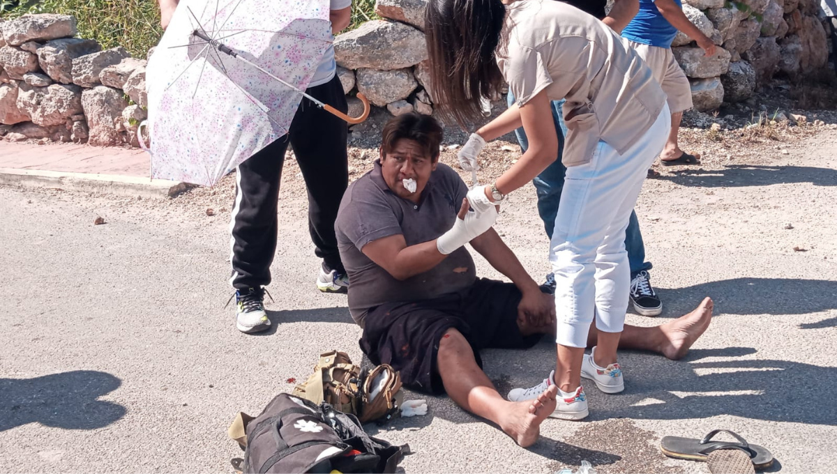 Ambos motociclista llegarían a un acuerdo para pagar los daños Ambos motociclista llegarían a un acuerdo para pagar los daños