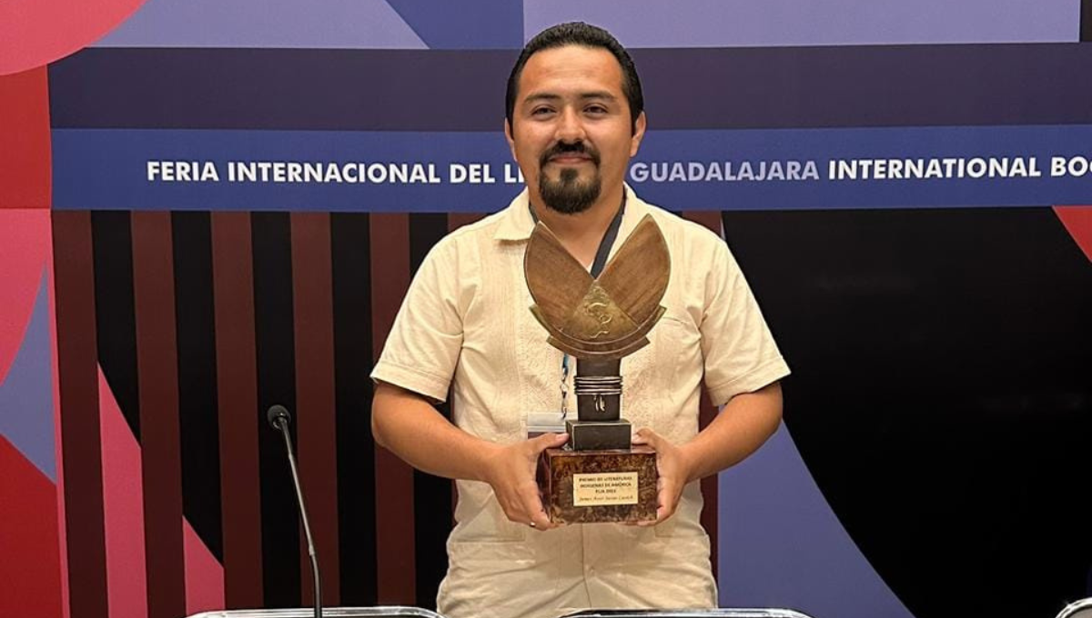 James Sarao es el tercer escritor maya en recibir este premio