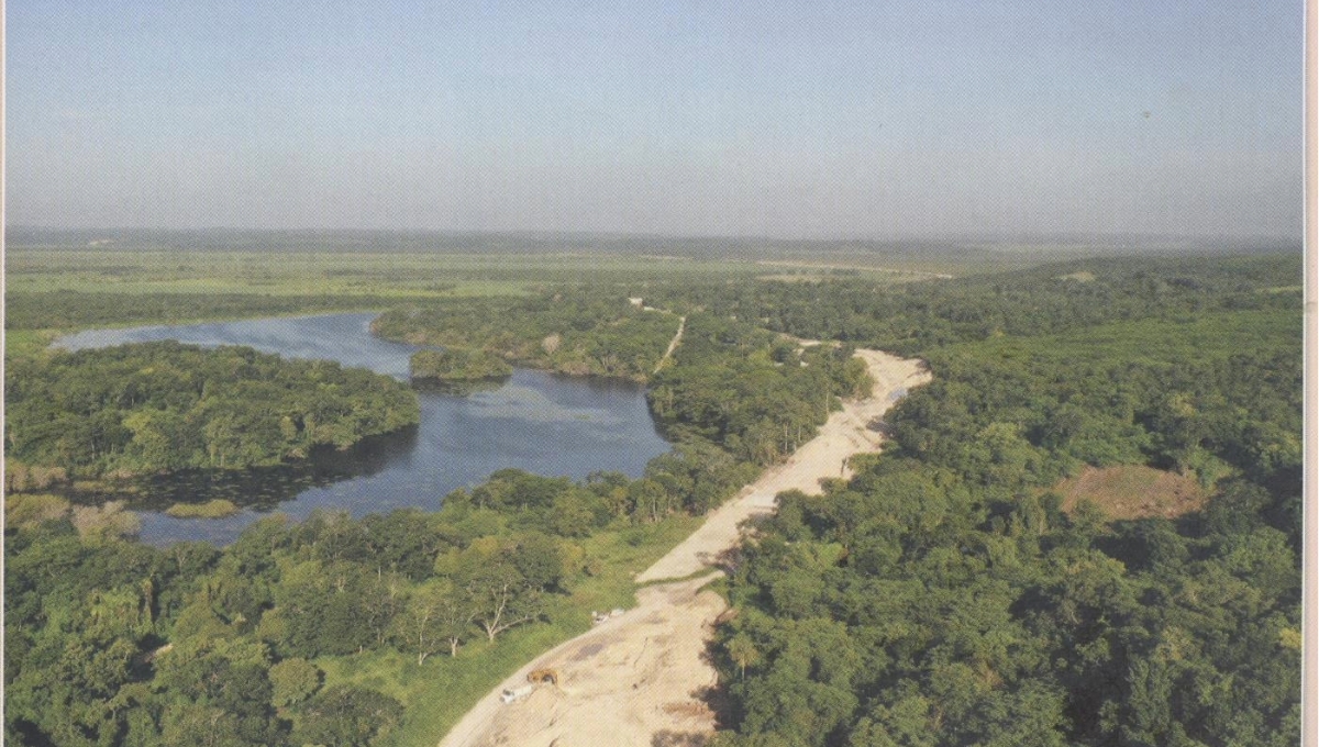 La titular del INAH, destacó que es un vestigio que no tenían reportado en el atlas arqueológico de Campeche