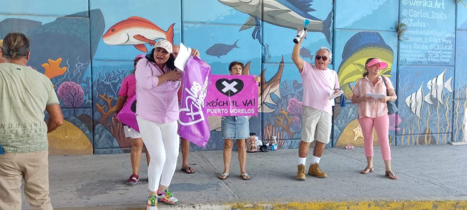 La gente expresó no saber quein era la Candidata