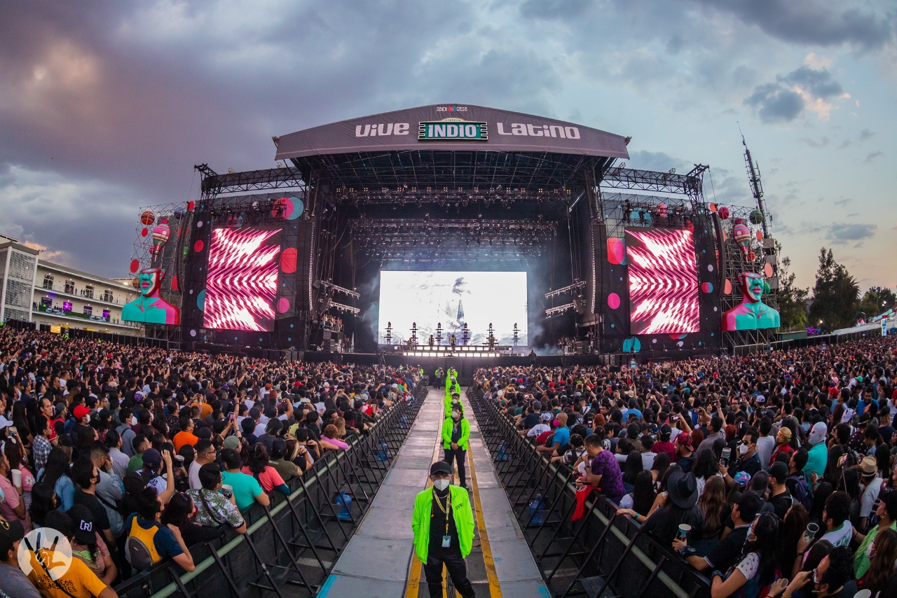 Cartel por día del Vive Latino 2024