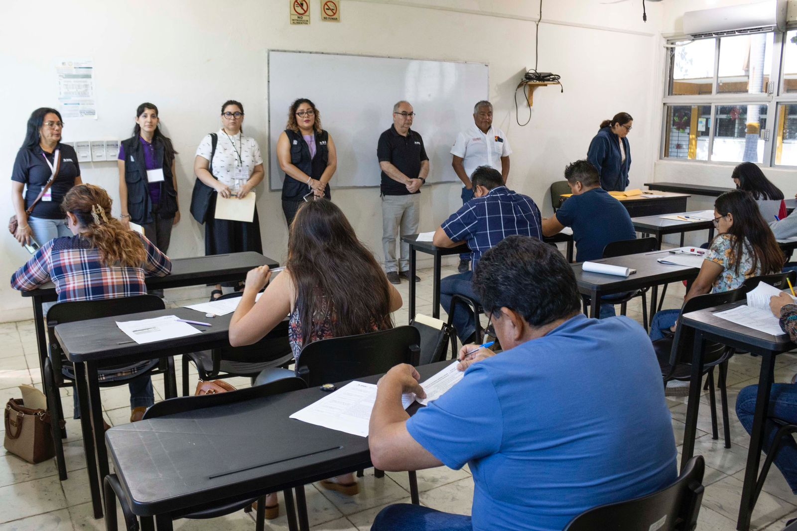 Más de 20 aspirantes causaron baja voluntaria