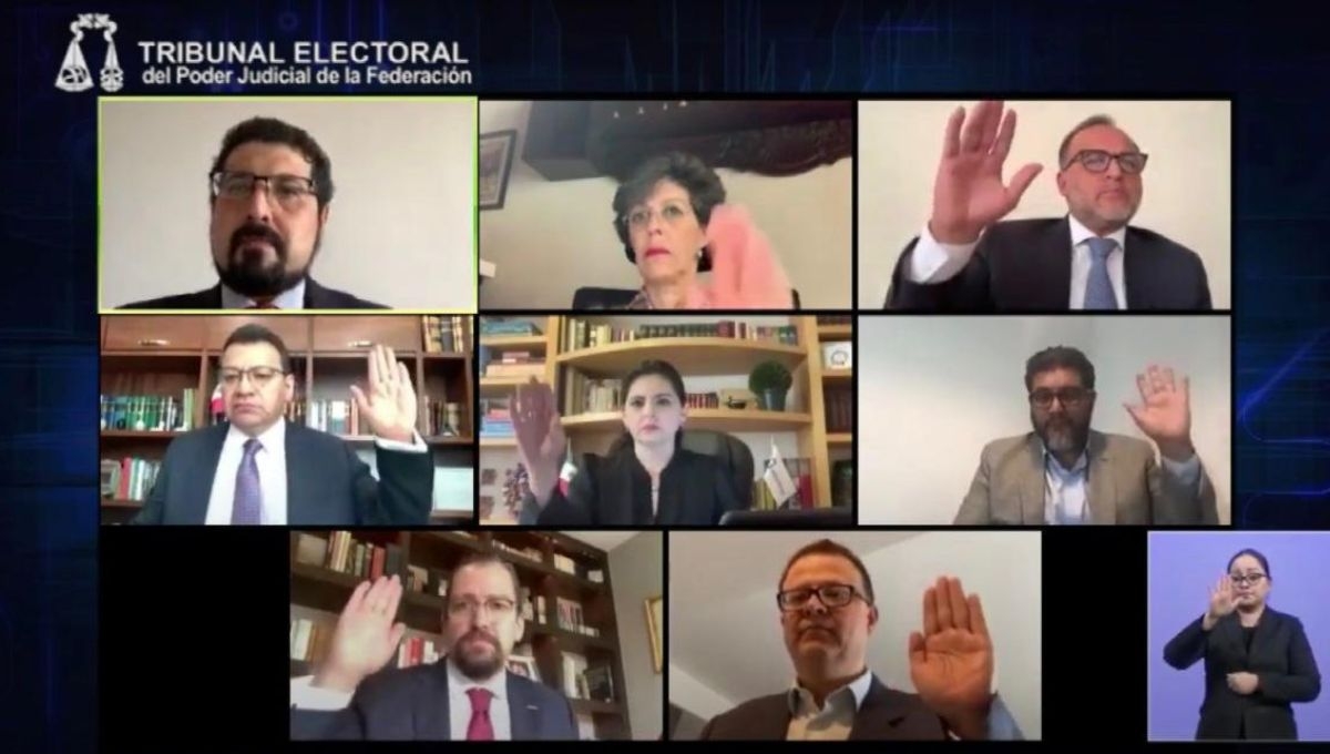 Se publicó en el Diario Oficial de la Federación un acuerdo que permite a los magistrados del TEPJF realizar sesiones de manera virtual