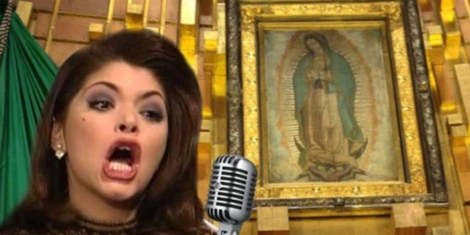 Itatí Cantoral interpreta 'La Guadalupana' e internautas hacen memes