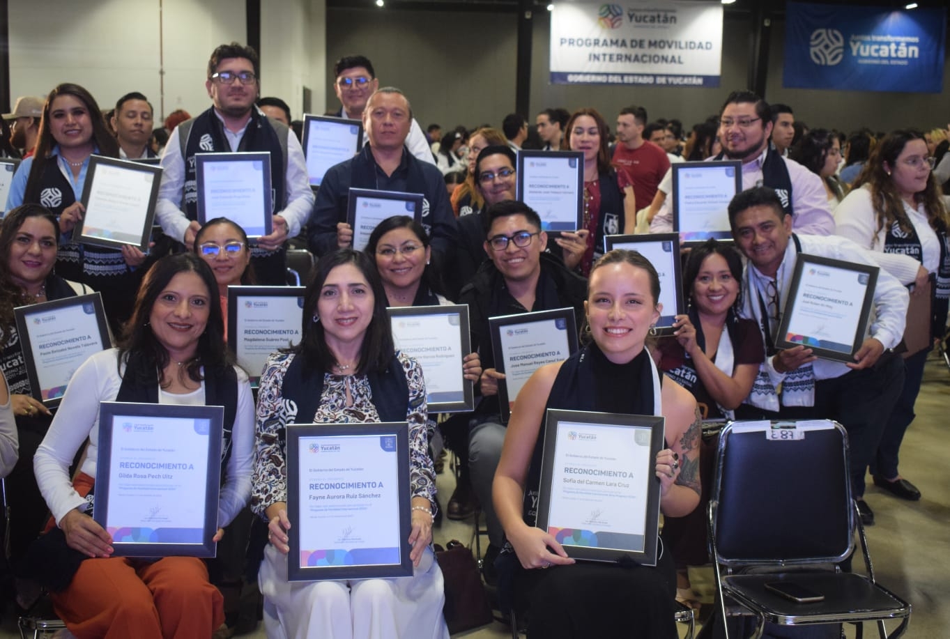 Los 500 jóvenes de Yucatán viajarán a Canadá y EU