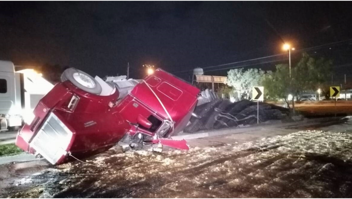 El primero se suscitó a 500 metros de la carretera Umán-Mérida