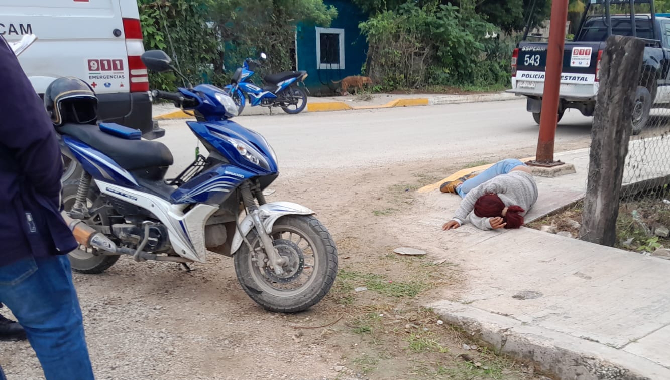 La mujer perdió el conocimiento por varios minutos