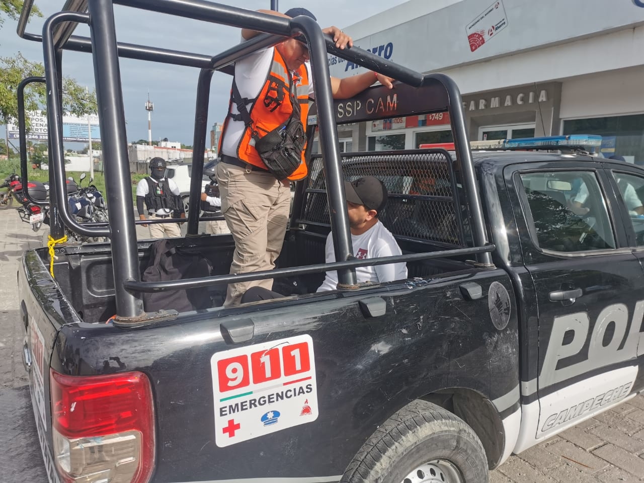 El conductor se negaba a detener su marcha