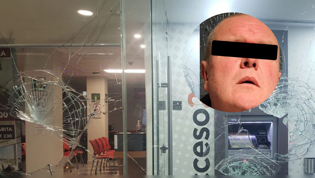 El hombre fue detenido por policías de la Ciudad de México