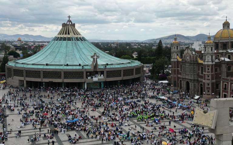 Los peregrinos fueron a dar las gracias a la Virgen de Guadalupe por la ayuda durante el 2023