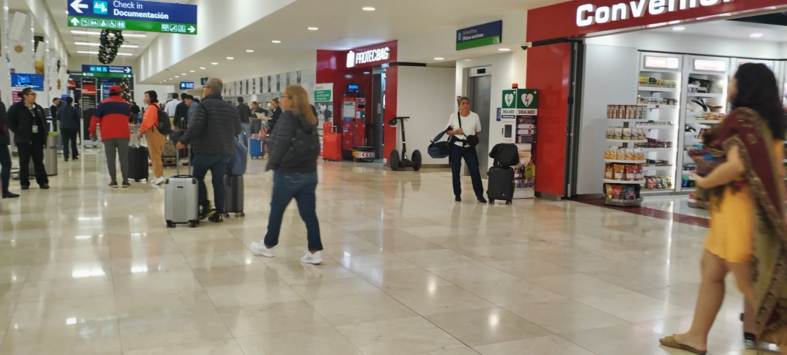 Se registra baja afluencia de usuarios como cada miércoles