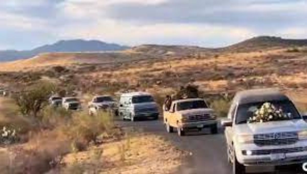 El funeral de la señora Consuelo Guzmán, madre de Joaquín Guzmán Loera, no fue uno más y las imágenes lo pueden constatar
