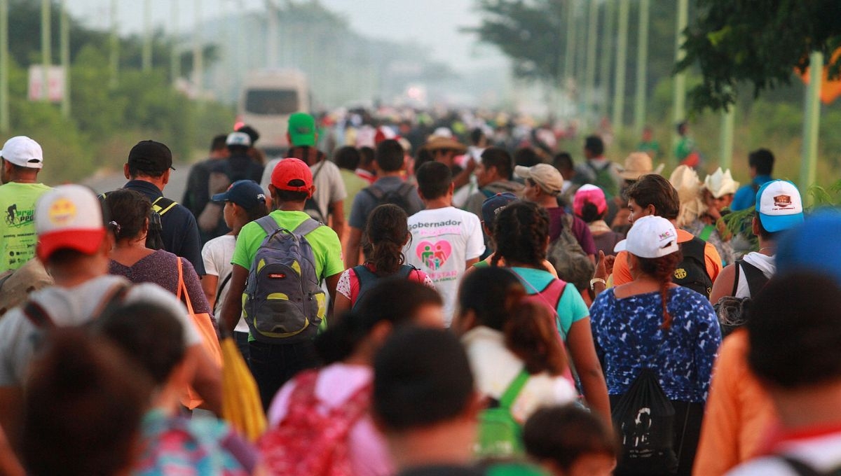 Luis Rey García Villagrán, coordinador general del Centro de Dignificación Humana, adelantó que el próximo 24 de diciembre podría salir una nueva caravana migrante desde la frontera sur Luis Rey García Villagrán, coordinador general del Centro de Dignificación Humana, adelantó que el próximo 24 de diciembre podría salir una nueva caravana migrante desde la frontera sur