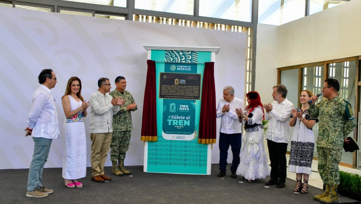 El primer viaje del Tren Maya será de Campeche a Cancún