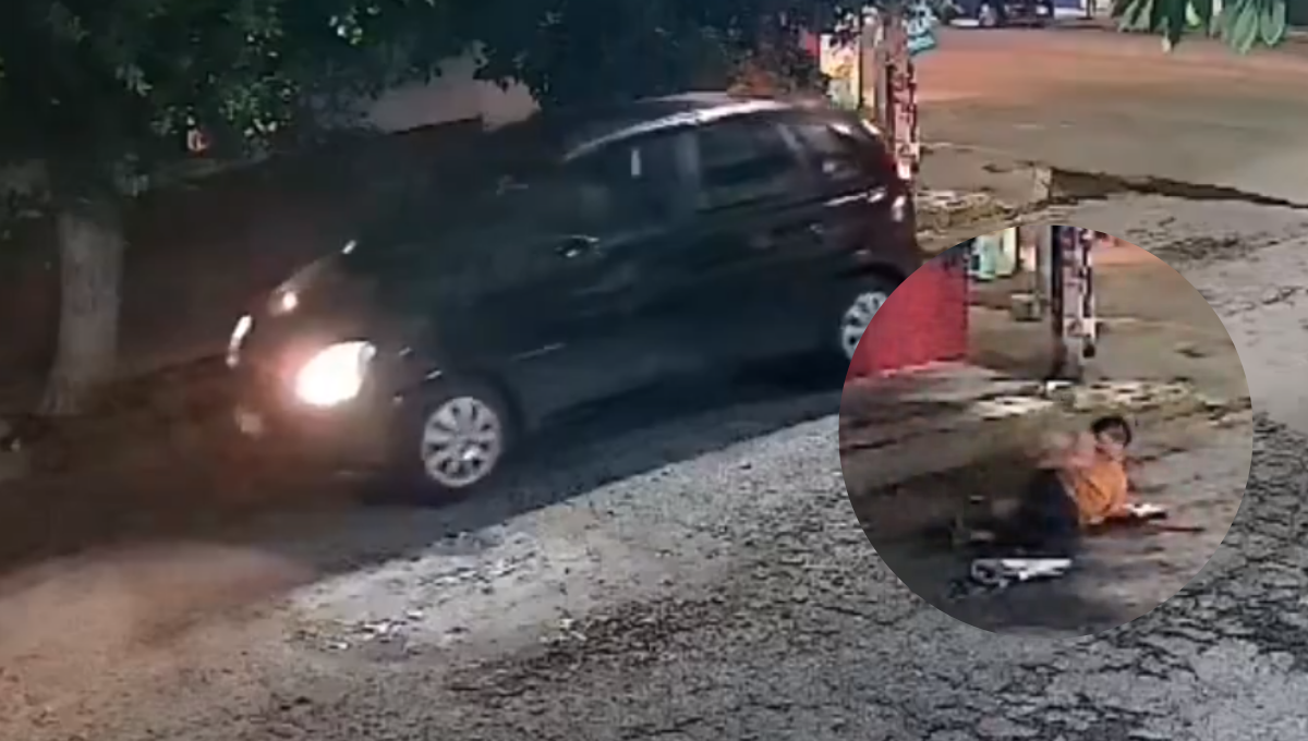 El conductor del automóvil se dio a la fuga El conductor del automóvil se dio a la fuga
