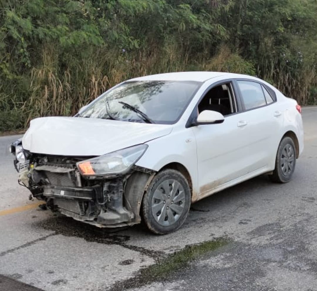 No se reportaron personas lesionadas en el accidente No se reportaron personas lesionadas en el accidente