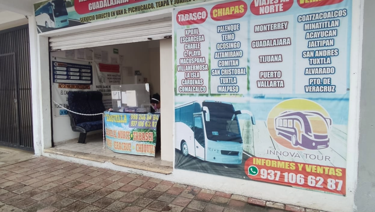 La encargada de la compañía dijo que actualmente la ruta predominante es hacia destinos como Ocosingo, Comitán, Villahermosa y la Ciudad de México. La encargada de la compañía dijo que actualmente la ruta predominante es hacia destinos como Ocosingo, Comitán, Villahermosa y la Ciudad de México.