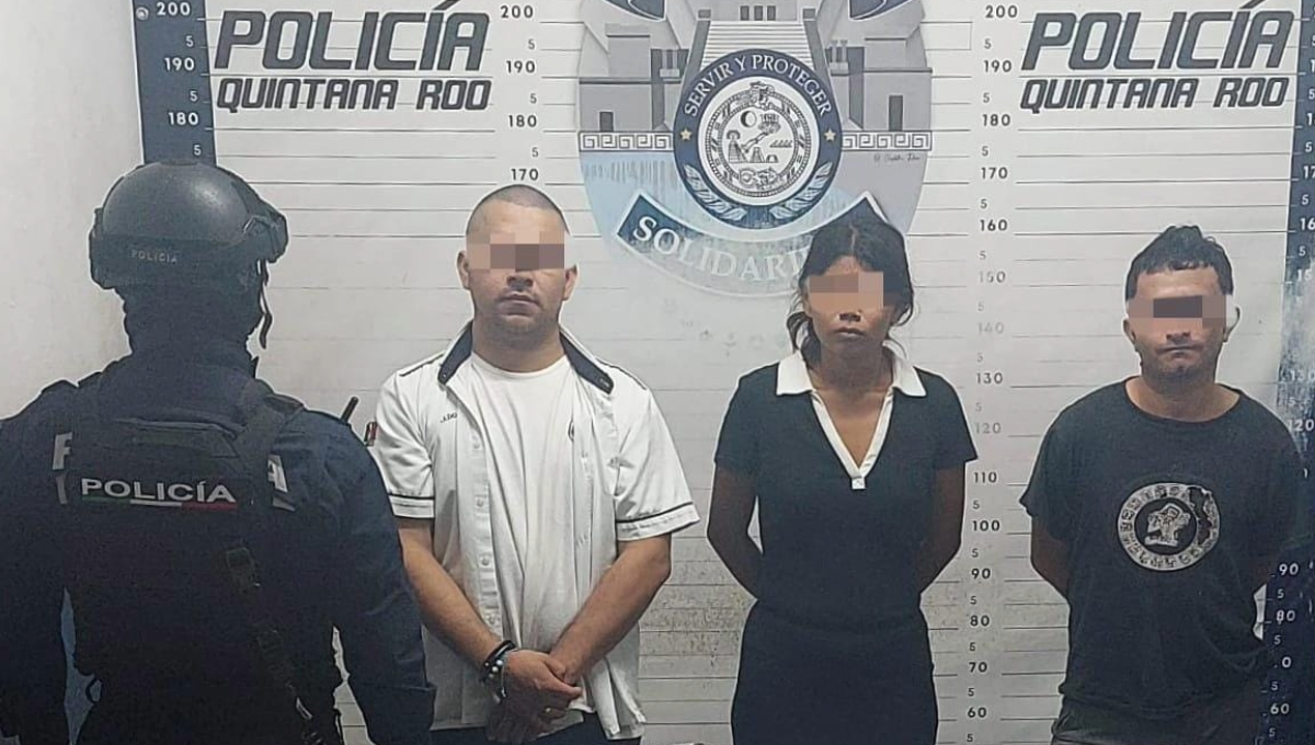 Sorprendieron a una mujer y dos hombres intercambiando envoltorios con posible marihuana