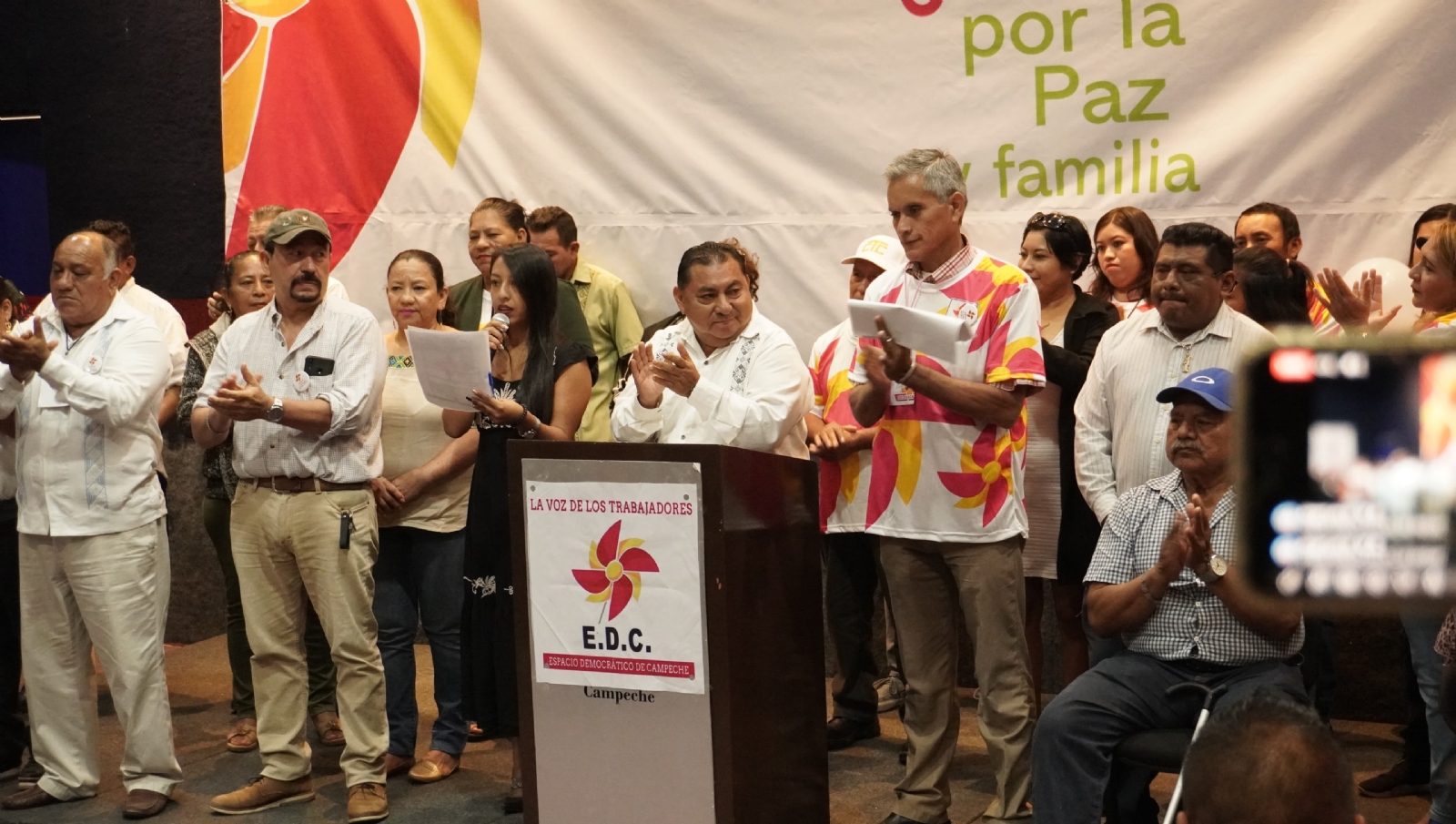 El dirigente estatal de Espacio Democrático es el doctor Marco Antonio Sánchez Abnaal