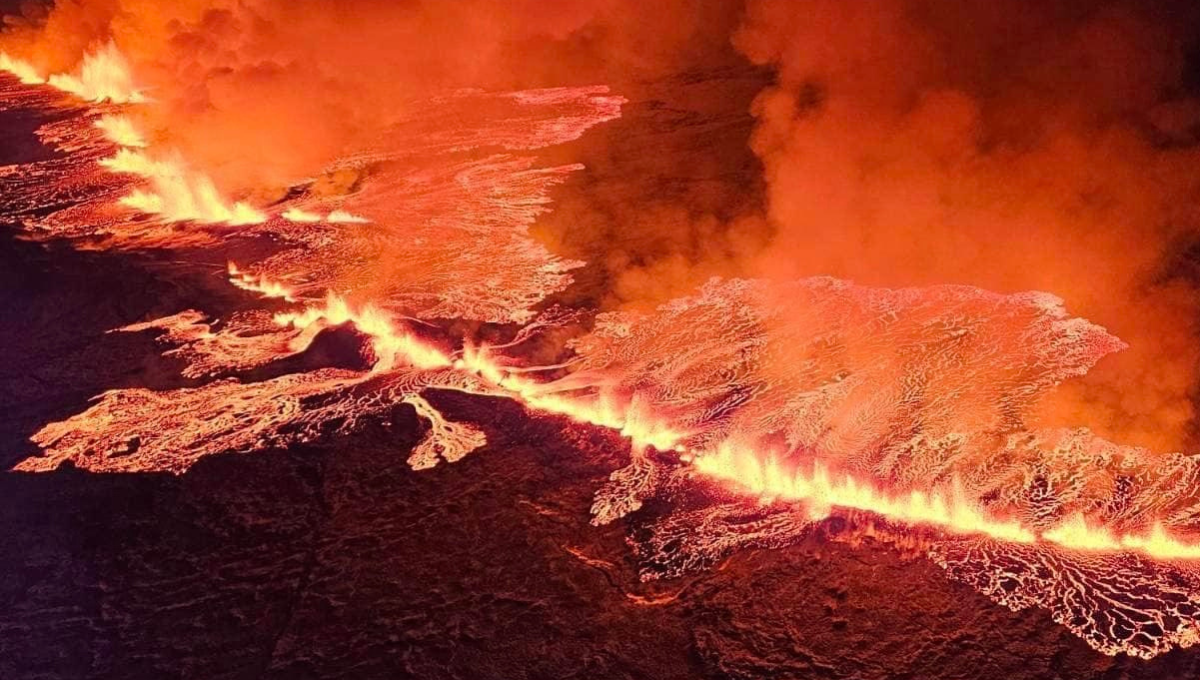 Islandia se ha declarado en estado de emergencia tras la erupción del volcán