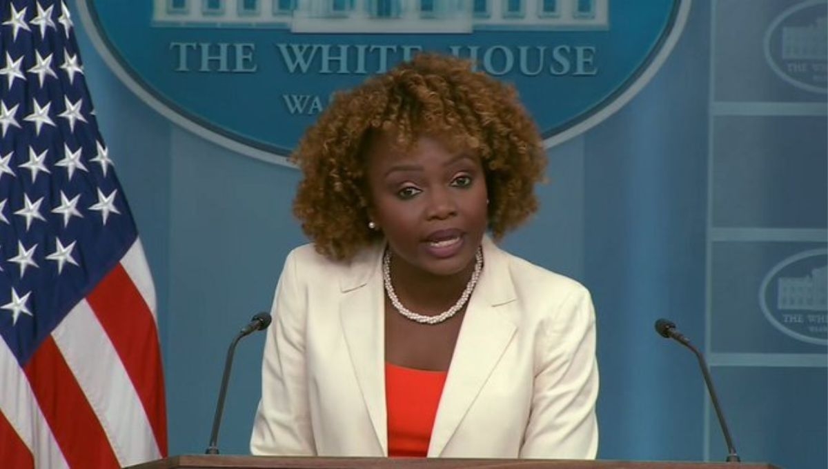 Karine Jean-Pierre, secretaria de Prensa de la Casa Blanca, dijo que la Ley SB4 del Gobernador de Texas, no hará las comunidades más seguras