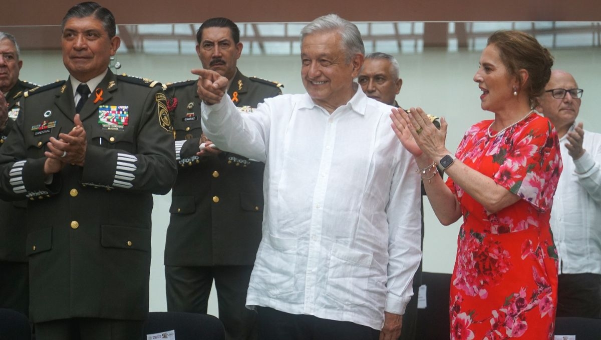 Andrés Manuel López Obrador señaló en la inauguración del Aeropuerto Internacional de Tulum que el Humanismo Mexicano demostró que funciona. Andrés Manuel López Obrador señaló en la inauguración del Aeropuerto Internacional de Tulum que el Humanismo Mexicano demostró que funciona.